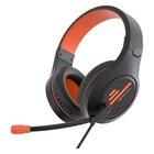 Игровые наушники MEETION Gaming Backlit MT-HP021 с микрофоном и LED подсветкой проводные Black (MT-HP021)