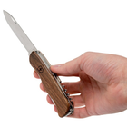 Комплект Нож Victorinox Forester Wood 0.8361.63 + Кожаный чехол + Фонарь - изображение 6