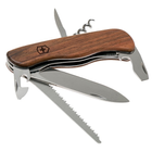 Комплект Нож Victorinox Forester Wood 0.8361.63 + Кожаный чехол + Фонарь - изображение 9
