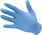 Перчатки нитриловые одноразовые неопудренные Portwest A925 M Синий - изображение 1