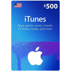 Подарочная карта iTunes / App Store Gift Card 500 usd US-регион