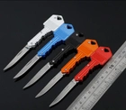 Брелок-нож ключ 12.5 cm Оранжевый (sv0048or) - изображение 3