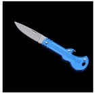 Брелок-ніж + відкривачка для ключів 12.2 cm Синій (sv0253) - зображення 1