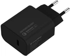 Мережевий зарядний пристрій ColorWay Power Delivery Port USB Type-C (20 W) V2 Black (CW-CHS026PD-BK)