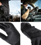Тактические перчатки для полиции Mechanix Tactical Police Gloves Recon TSRE-55 Medium, Чорний - изображение 3