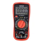 Цифровой мультиметр с LCD-дисплеем и проводными контактами YATO YT-73083
