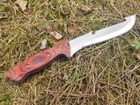 Туристический набор 4в1 / 4 лезвия: охотничий нож кинжал пила топор - изображение 3