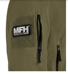 Куртка тактическая флисовая MFH "Heavy-Strike" олива (03841B_L) - изображение 7