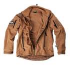 Куртка тактическая флисовая MFH "Heavy-Strike" койот (03841R_2XL) - изображение 3