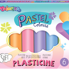 Пластилин Colorino Пастель 6 цветов 100 г (84972PTR)