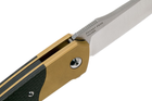 Нож Amare Knives Pocket Peak Folder Золотой (201802) - изображение 5