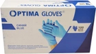 Рукавиці медичні нітрилові оглядові Optima Gloves нестерильні неопудрені L 50 пар Сині (52-108) - зображення 3