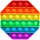 Игрушка антистресс вечная пупырка Pop It Восьмиугольник (2000992408196) - изображение 1
