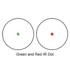 Приціл коліматорний Barska Red/Green Dot 1x30 Cantilever (Weaver) Refurbished - зображення 9