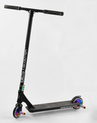 Самокат трюковый Best Scooter "SIMBIOTE" HIC-система, ПЕГИ, алюминиевый диск и дека. Black (102305)