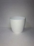 Горщик для квітів Form-Plastic Міка круглий 3,55 л 18 х 17 см, Колір Білий
