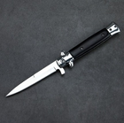 Выкидной нож стилет B-84 (складной) Черный - зображення 1