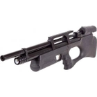 Гвинтівка пневматична Kral Puncher Breaker PCP Synthetic 4.5 мм з глушником і кейсом. Колір - чорний - зображення 3