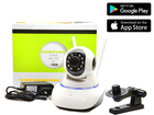 IP онлайн смарт камера SmartCam для видео наблюдения к телефону через Wi-Fi для смартфона со звуком Поворотная