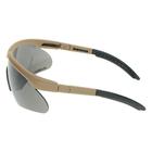 Тактические стрелковые очки SWISS EYE® RAPTOR 3 линзы цвет оправы койот (15620005) - изображение 5