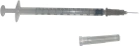 Шприц инъекционный одноразового использования Umedo Group Луер Слип Стерильный №120 1 мл 120 шт (4820220240194) - изображение 1