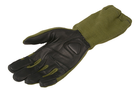 Тактичні рукавиці Armored Claw Kevlar Olive Size M - зображення 4