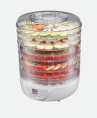 Сушилка для овощей и фруктов мяса рыбы электрическая Gorenje FDK 24 DW 380 Вт 5 секций дисплей таймер автоотключение дегидратор белая