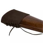 Кожаный Тыльник на приклад Ружья Bronzedog Коричневый (10020/2) - изображение 3
