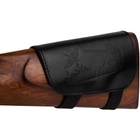 Шкіряний Патронташ на Приклад Bronzedog 6 патронів калібр 12/16 Чорний (5080/1) - зображення 3