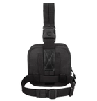 Сумка тактическая набедренная EDC hip organizer molle bag Protector Plus black - изображение 2