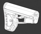 Приклад Magpul STR Carbine Stock (Commercial-Spec) - изображение 11