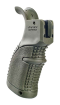 Рукоятка пистолетная FAB Defense AGR-43 прорезиненная для M4/M16/AR15. Цвет - оливковый - изображение 2