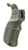 Рукоятка пистолетная FAB Defense AGR-43 прорезиненная для M4/M16/AR15. Цвет - оливковый - изображение 5