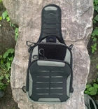 Тактическая сумка-кобура для скрытого ношения Scout Tactical EDC «Tac-box» gray-black - зображення 7
