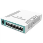 Комутатор Mikrotik CRS106-1C-5S 5 портовий 400Mhz/128Mb 5xSFP 1xCombo White