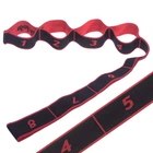 Ленточный эспандер (эластичная лента) Record Elastiband My Fit 1719 длина 90 см Black-Red