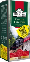 Упаковка чая пакетированного Ahmad Tea Английский к завтраку 16 шт по 25 пакетиков (0054881205900) - изображение 2