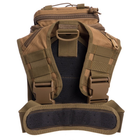 Тактическая сумка Silver Knight наплечная с системой M.O.L.L.E Black (803-coyote) - изображение 5