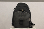 Тактический рюкзак Silver Knight однолямочный с системой M.O.L.L.E Black (098-black) - изображение 6