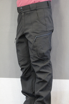 Тактичні штани Tactic softshell Urban Чорний розмір M (su001-m) - зображення 3