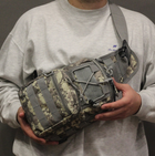 Тактическая сумка Tactic на 6-7 литров с системой M.O.L.L.E Pixel (095-pixel) - изображение 3