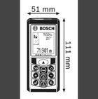 Дальномер лазерный Bosch GLM 80 + BT 150 - изображение 5