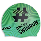 Шапочка для басейну Head Hashtag чорно-зелений (455391.BKGNSRUN)