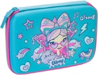 Пенал Cool For School 1 отделение с органайзером голубой (QT-5630-Blue)