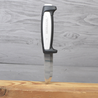 Нож фиксированный Mora Robust (длина: 206мм, лезвие: 91мм, углеродистая сталь), черный/серый - изображение 7