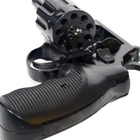 Револьвер під патрон флобера PROFI (4,5", 4.0 мм), ворон-пластик - зображення 3