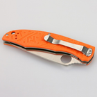 Нож складной Ganzo G7321 (длина: 215мм, лезвие: 95мм, сатин), оранжевый - изображение 5