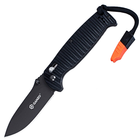 Нож складной Ganzo G7413P-WS (длина: 205мм, лезвие: 89мм, черное), черный - изображение 1
