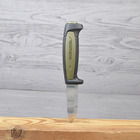 Нож фиксированный Mora Robust MG (длина: 206мм, лезвие: 91мм), черный/зеленый - изображение 7