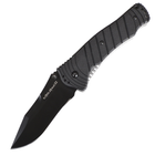 Нож складной Ontario Utilitac 2 JPT-3S (длина: 200мм, лезвие: 81мм, чёрное), черный 8906 - изображение 1